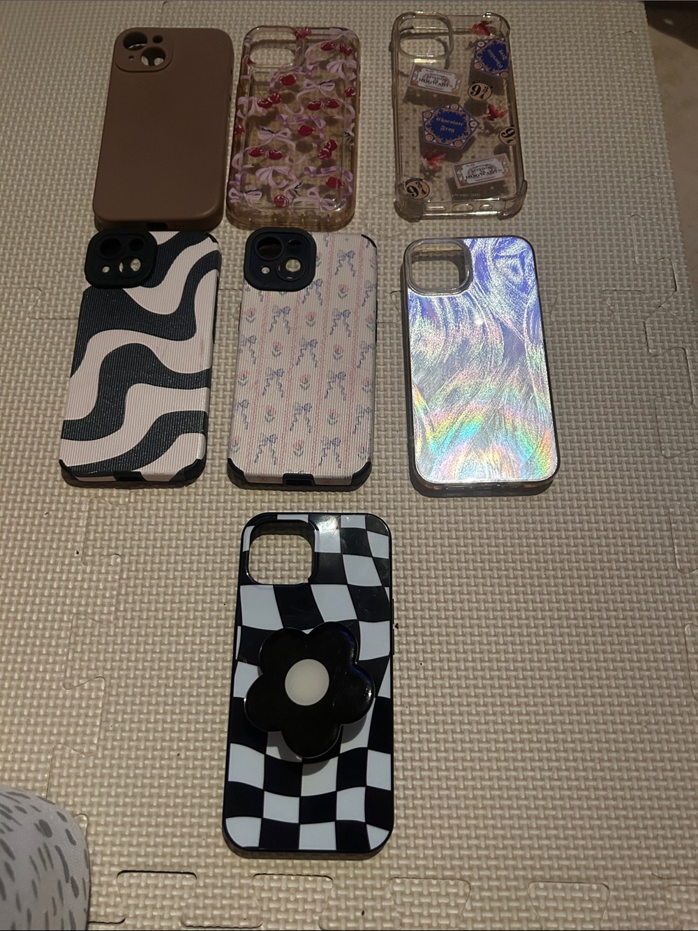 Apple iPhone 14 phone cases Black, White, Pink and Brown Decorative Harry Potter